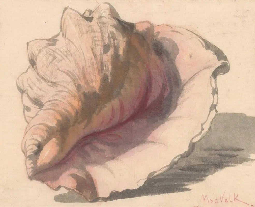 Schelp Wall Art by Maurits van der Valk - High-Resolution Digital Print