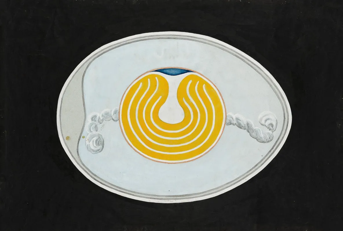 Schematic Cross Section Of A Hens Egg Wall Art by Pietro De Vescovi - High-Resolution Digital Print