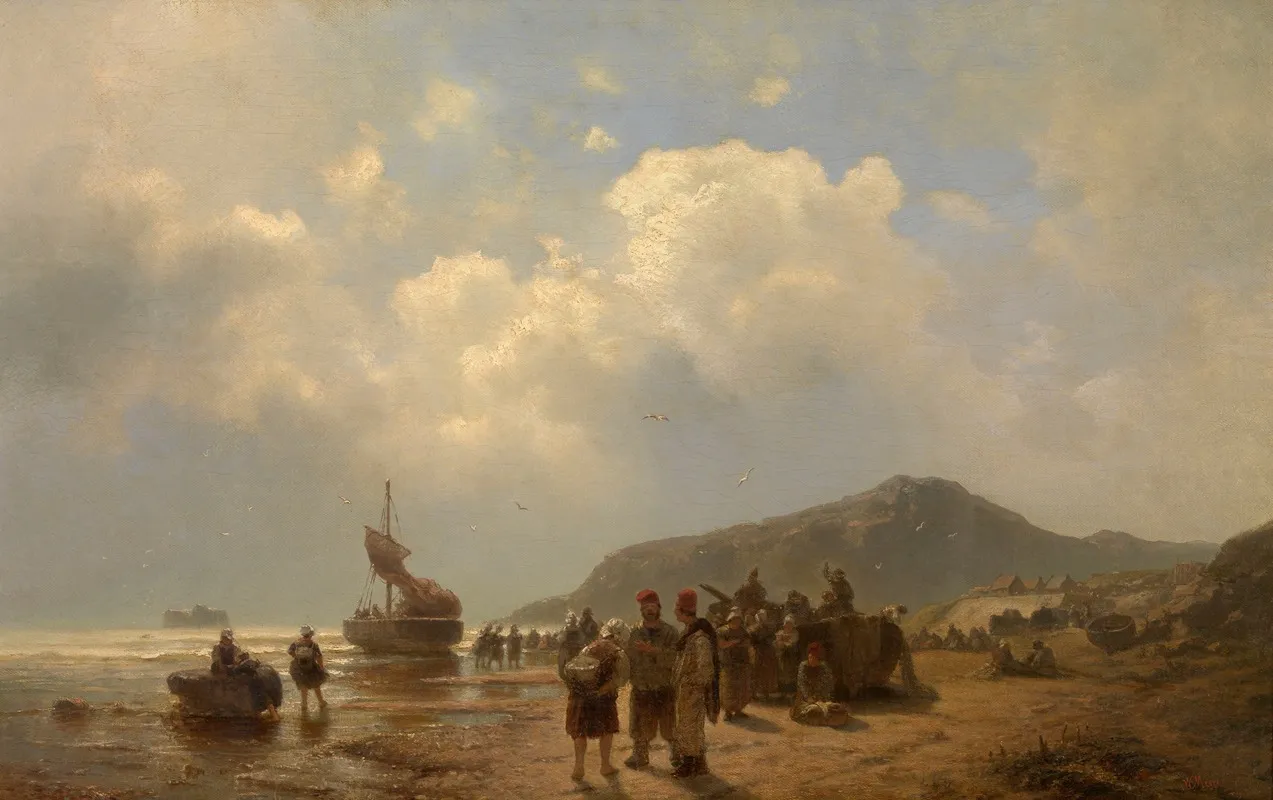 Scheveningen 4 Wall Art by Wilhelm Emile Mayer-Rhodius - High-Resolution Digital Print