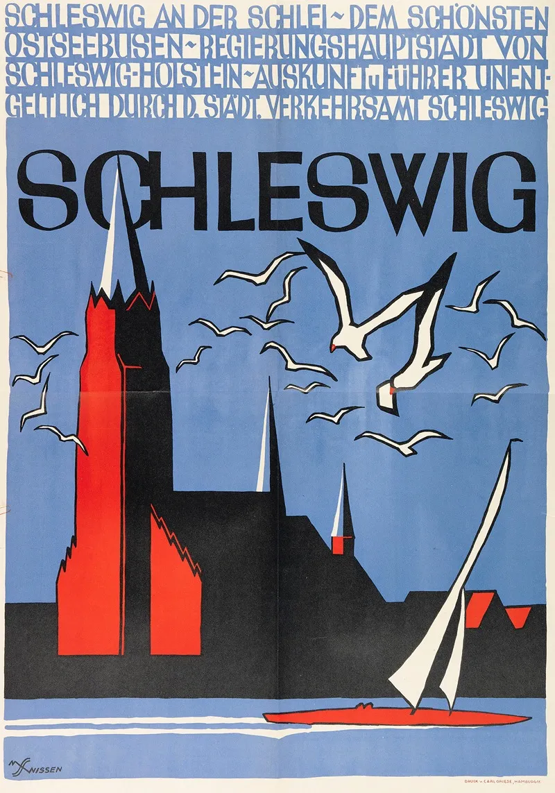 Schleswig Wall Art by Carl Hinrich Griese - High-Resolution Digital Print