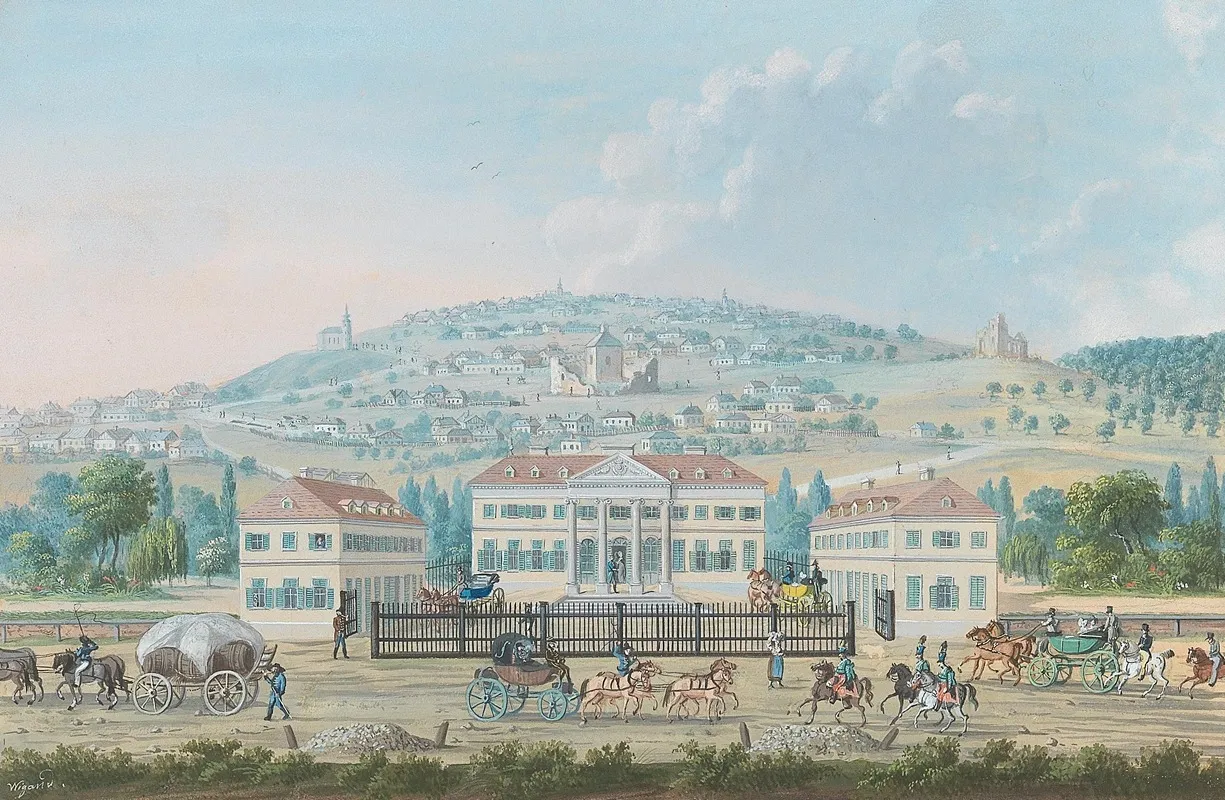 Schloss Zichy Wall Art by Balthasar Wigand - High-Resolution Digital Print