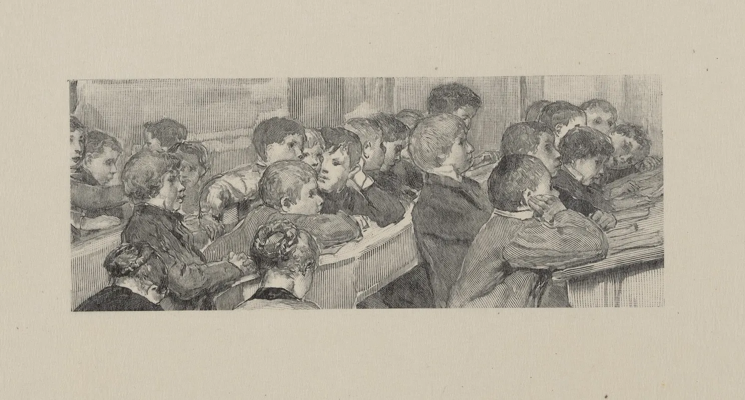School Room Wall Art by Frederick Florian - High-Resolution Digital Print