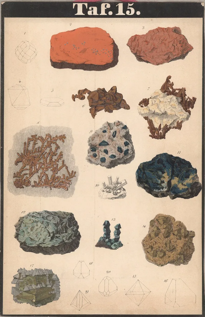 Schreibers Minerals Pl 15