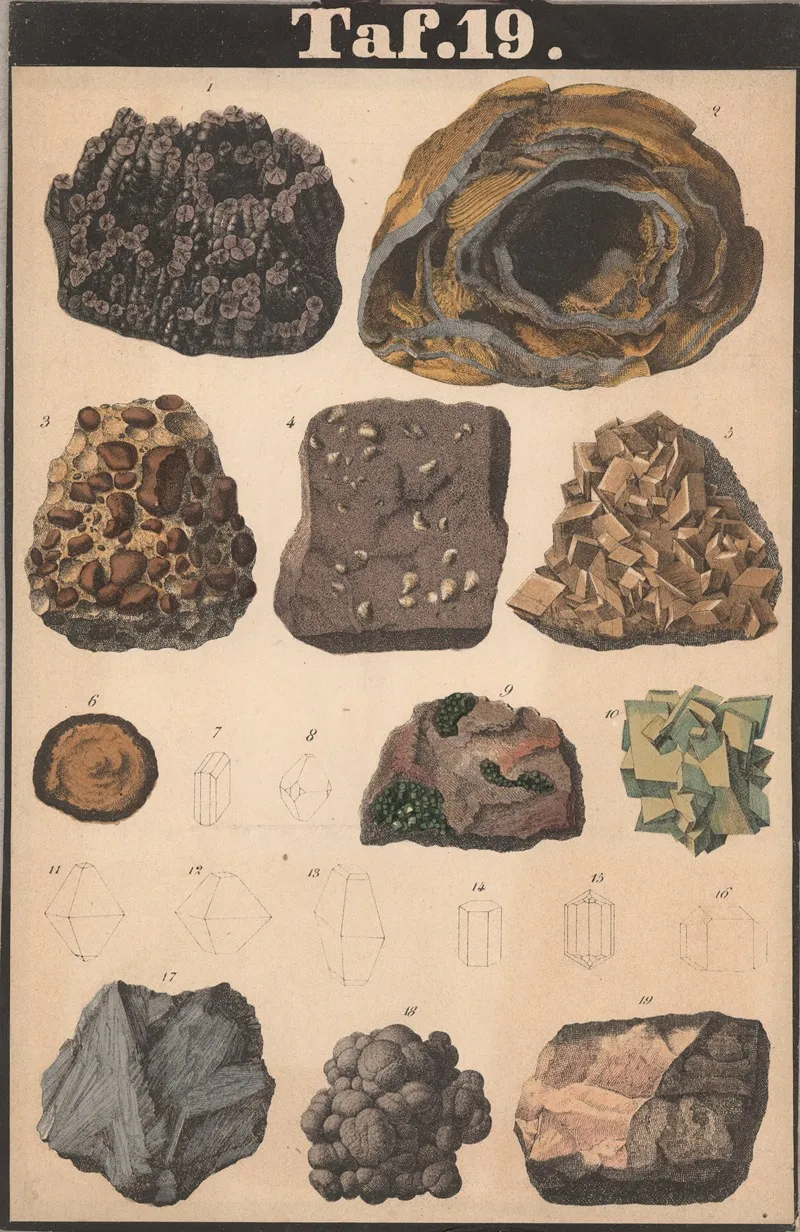 Schreibers Minerals Pl 19