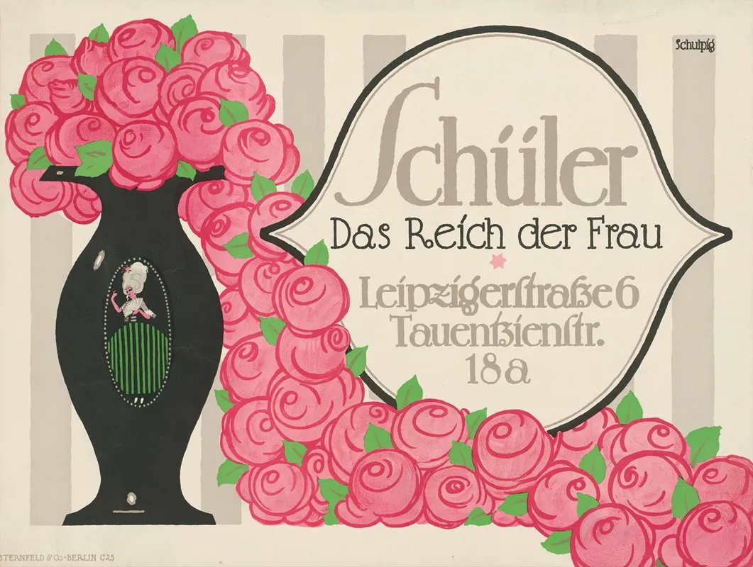 Schuler Das Reich Der Frau Wall Art by Karl Schulpig - High-Resolution Digital Print
