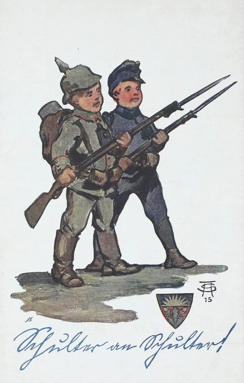 Schulter An Schulter