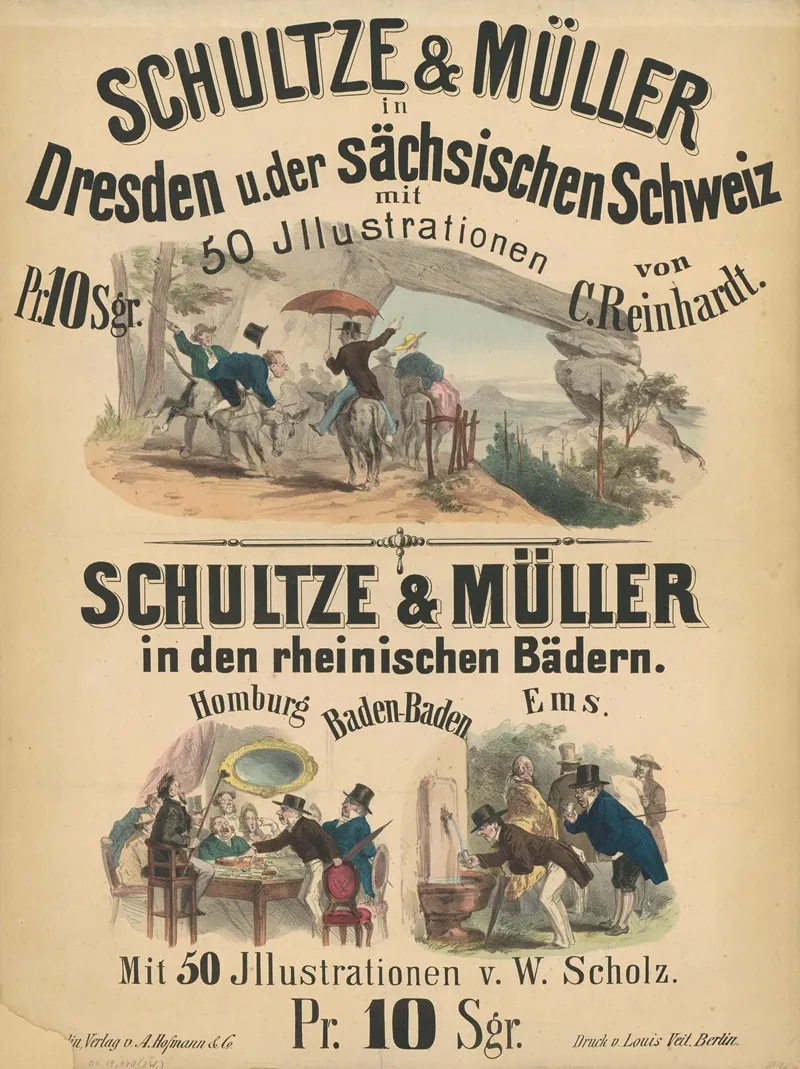 Schultze Und Muller In Dresden Und Der Sachsischen Schweiz