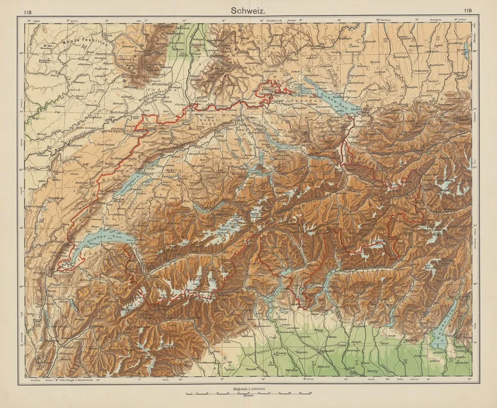 Schweiz 3 Wall Art by Carl Diercke - High-Resolution Digital Print