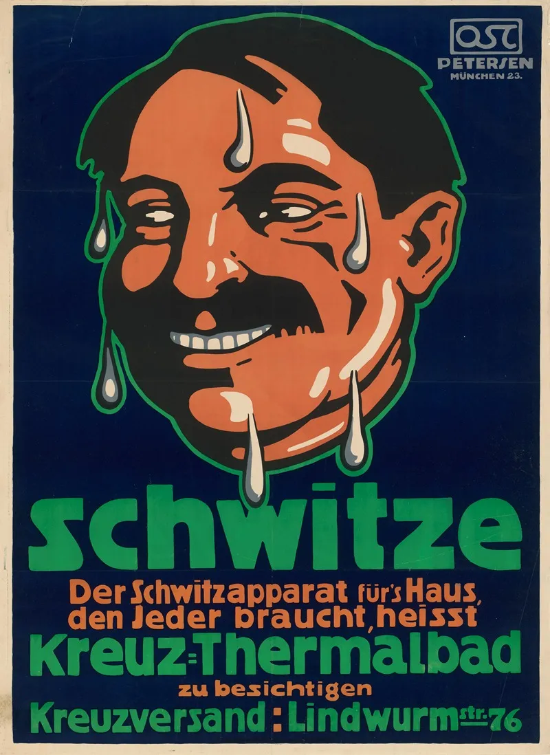 Schwitze Kreuz Thermalbad Wall Art by Oskar Petersen - High-Resolution Digital Print