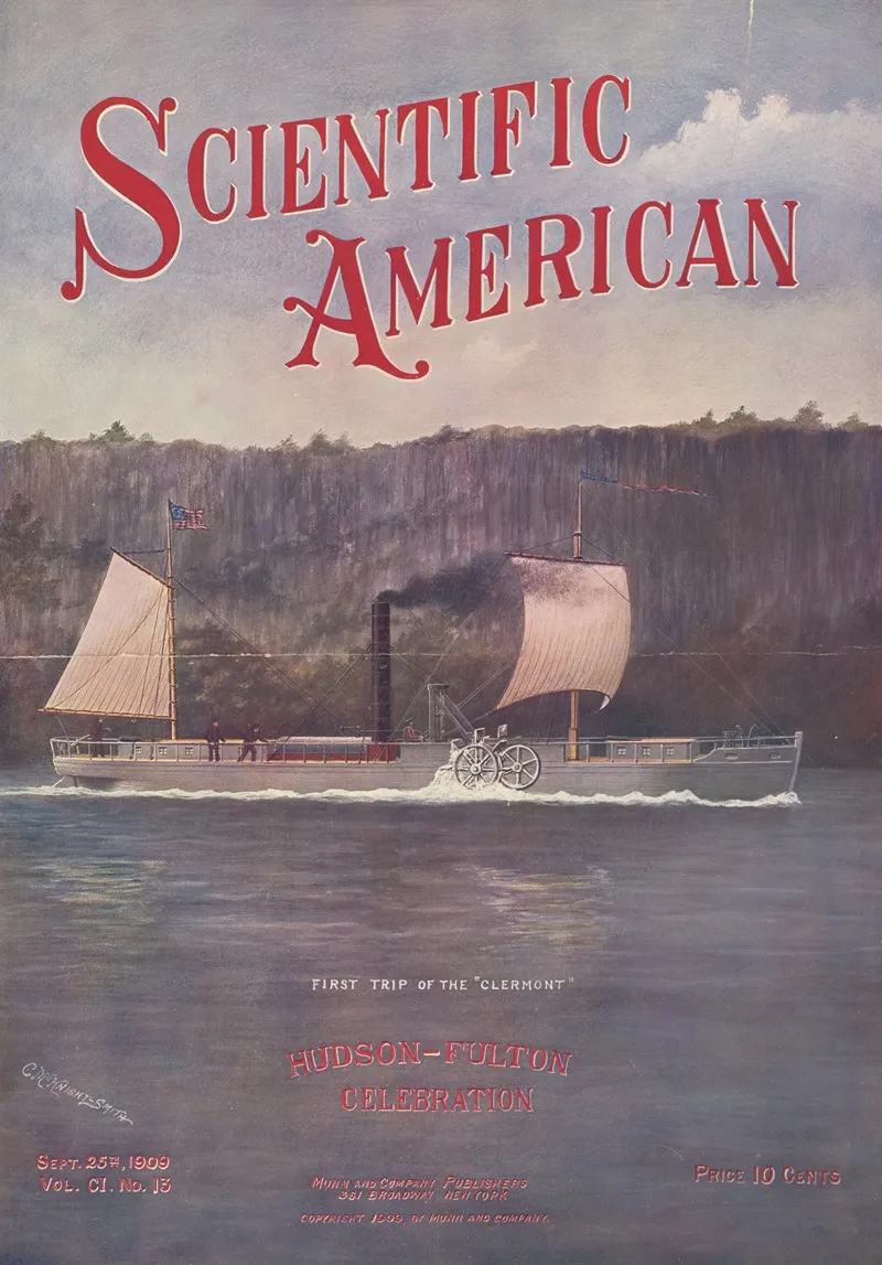Scientific American Hudson Fulton Celebration Sept 25th Wall Art by C. McKnight-Smith - High-Resolution Digital Print