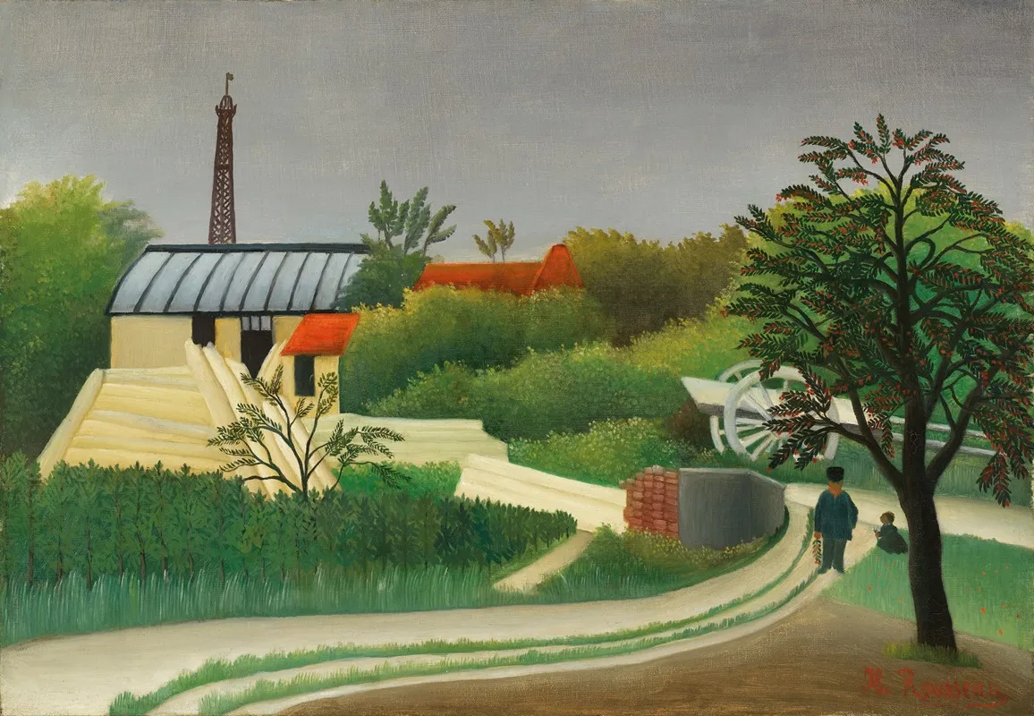 Scierie Aux Environs De Pari