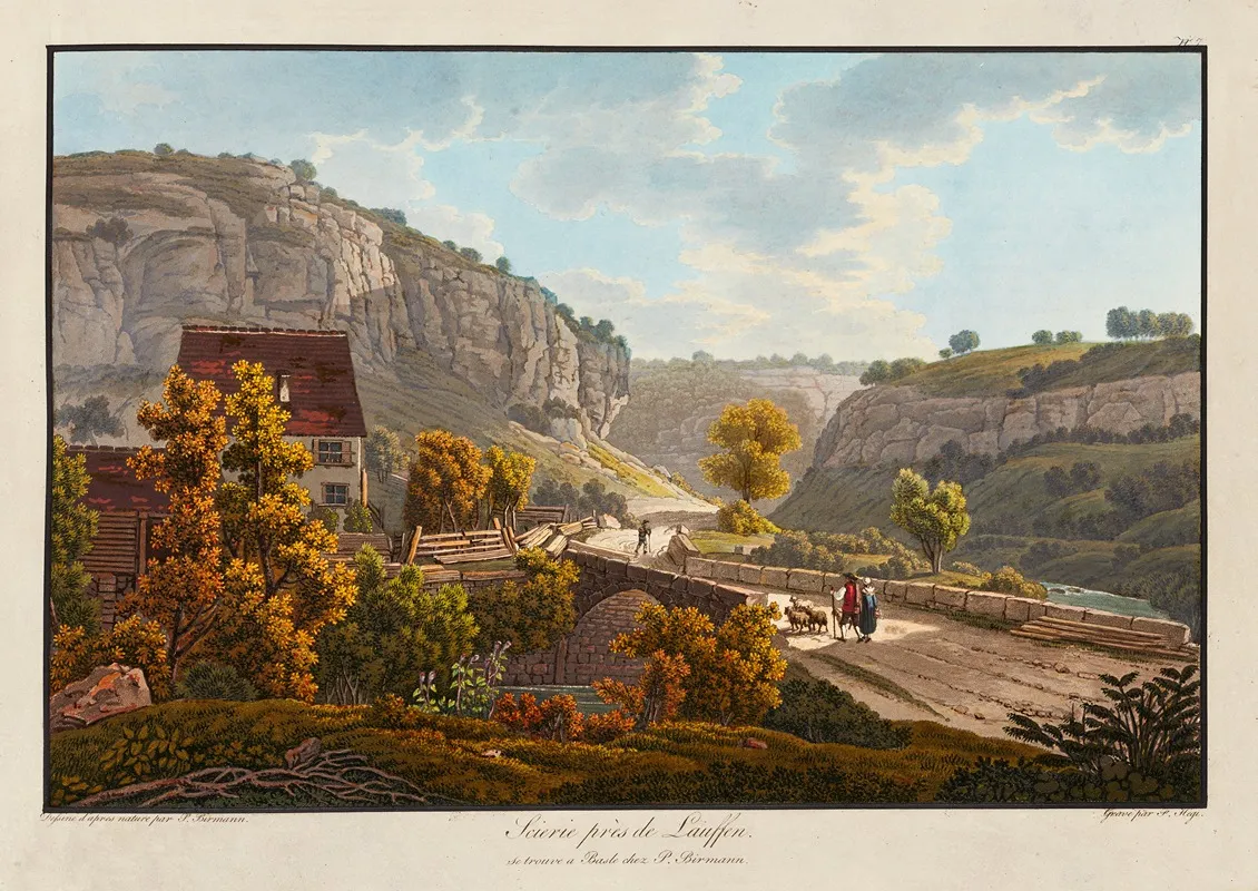 Scierie Pres De Lauffen