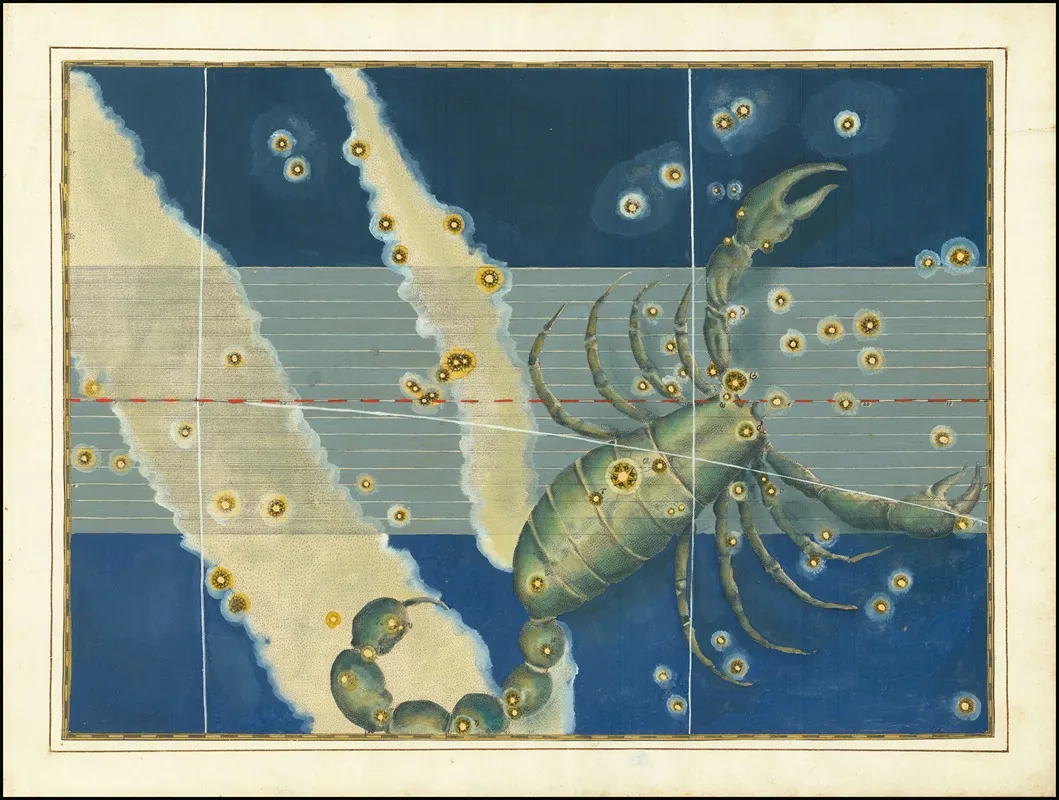 Scorpio Wall Art by Johann Bayer - High-Resolution Digital Print