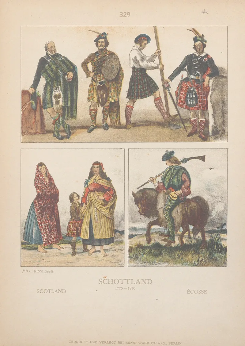 Scotland 4 Wall Art by Adolf Rosenberg - High-Resolution Digital Print
