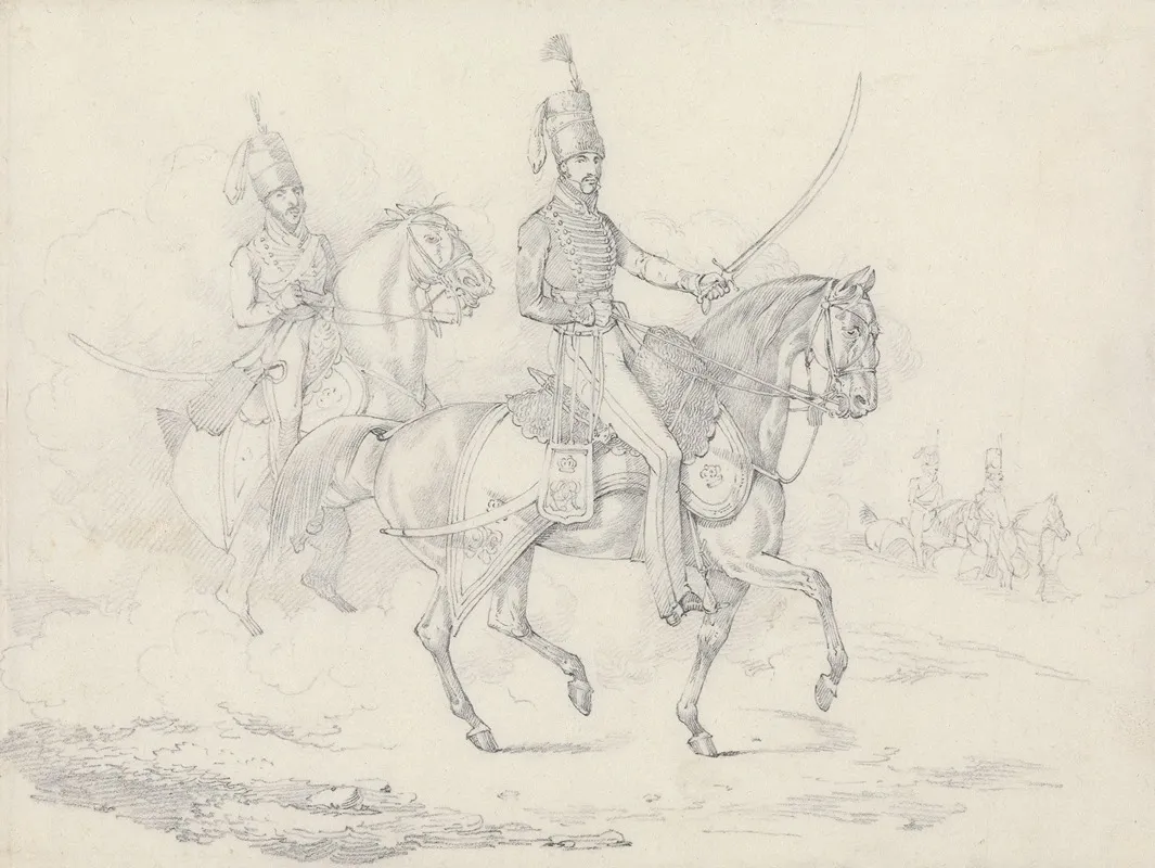Scraps No 39 Mounted Hussars