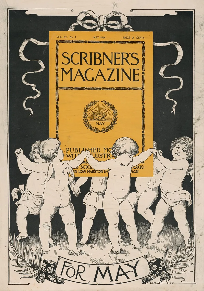 Scribners Magazine For May 1894 Wall Art by L. L. Roush - High-Resolution Digital Print