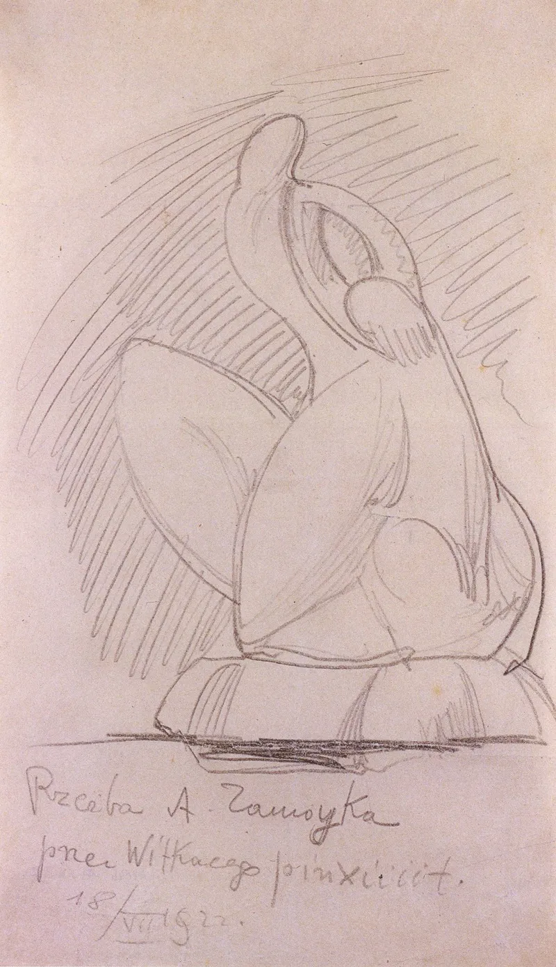 Sculpture Of A Zamoyek