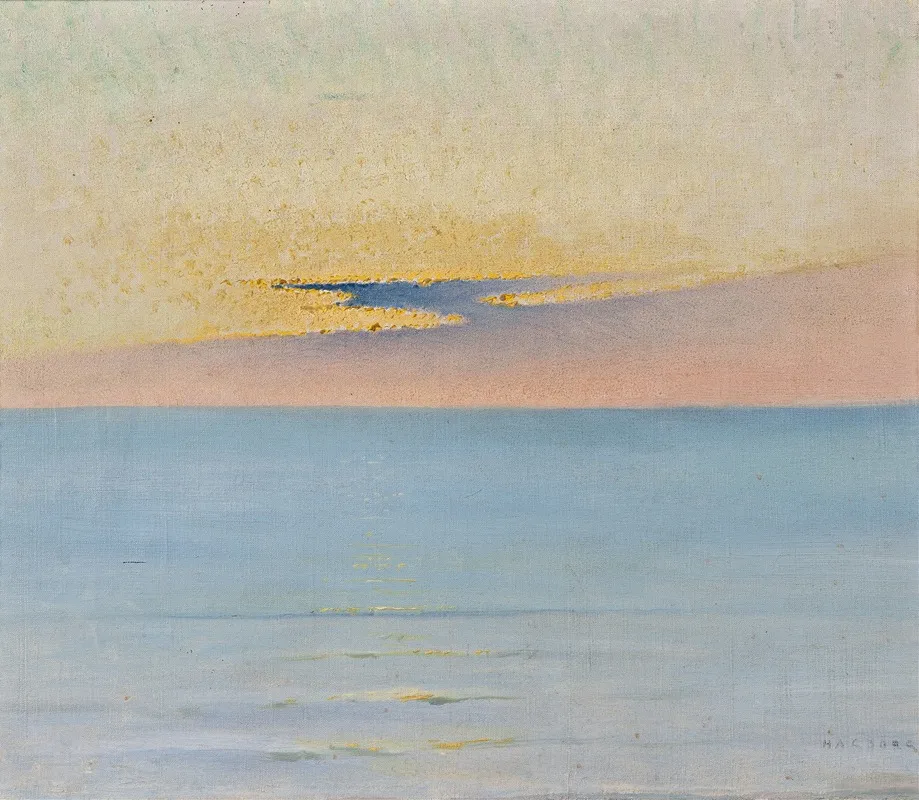 Sea In Sunset