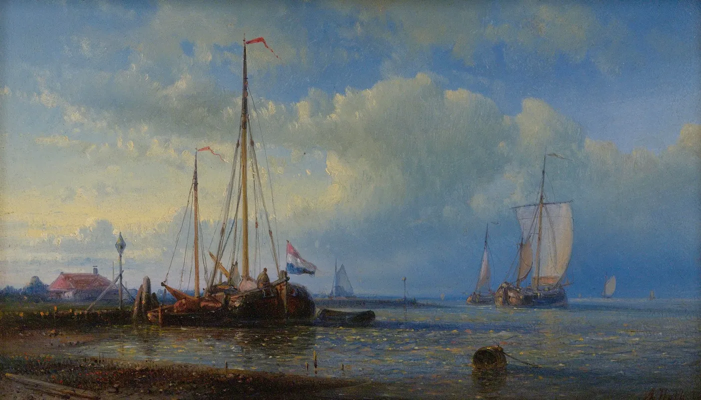 Seascape 19 Wall Art by Abraham Hulk - High-Resolution Digital Print