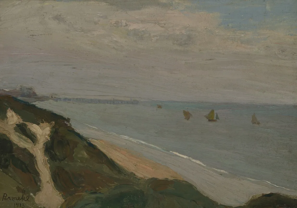 Seascape 53 Wall Art by Constant Permeke - High-Resolution Digital Print