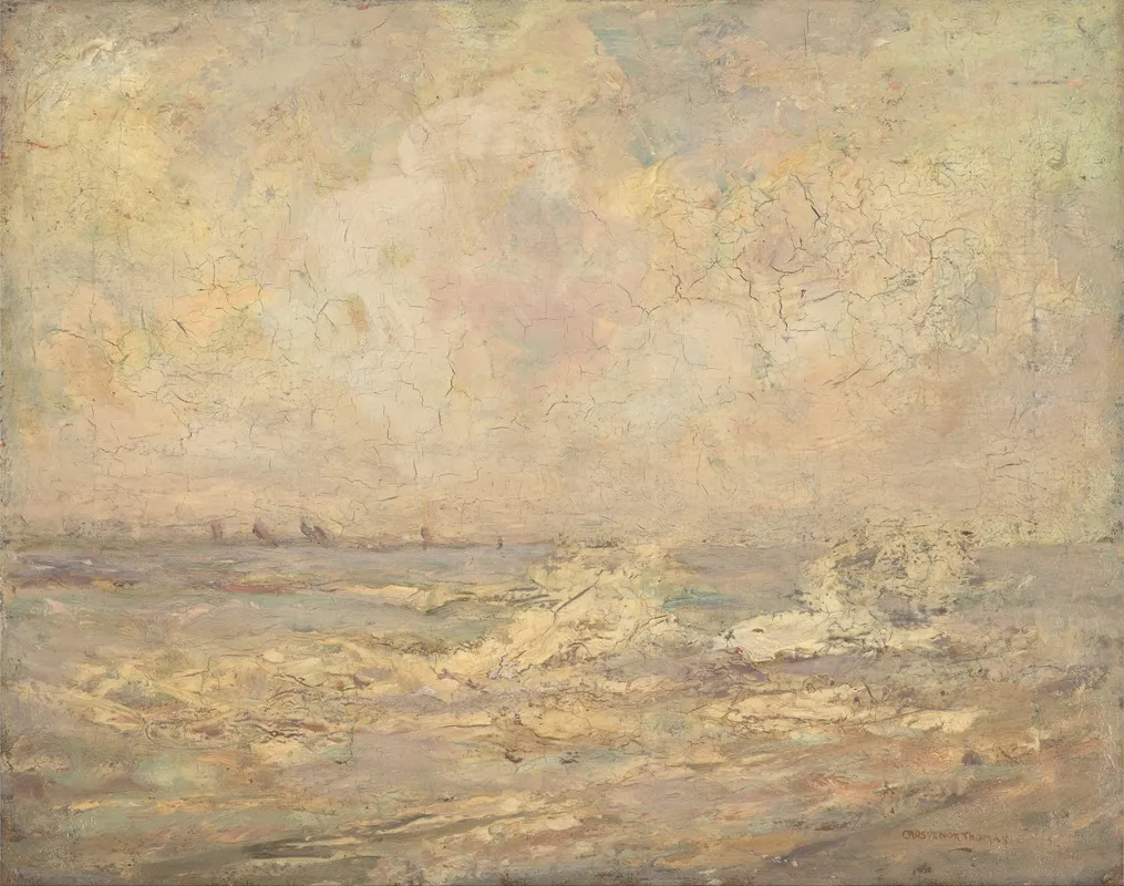 Seascape 5 Wall Art by George Grosvenor Thomas - High-Resolution Digital Print