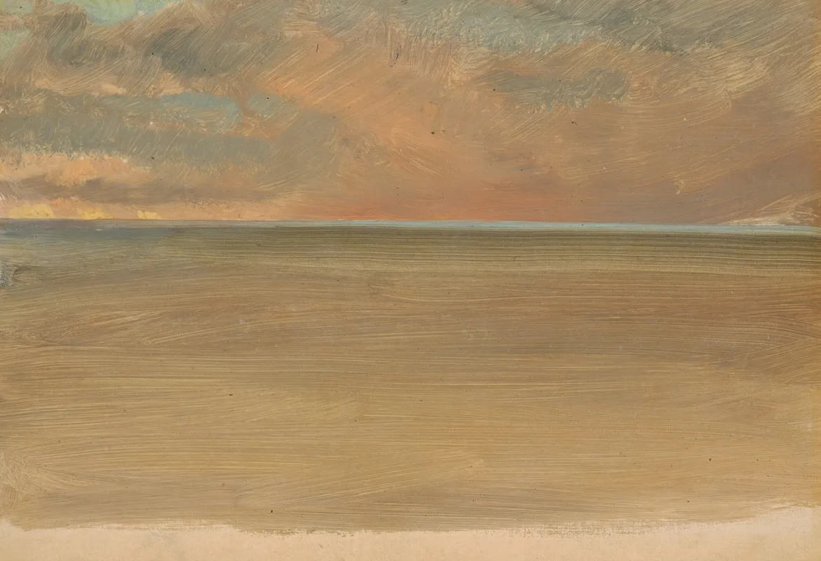 Seascape With Icecap In The Distance Wall Art by Frederic Edwin Church - High-Resolution Digital Print