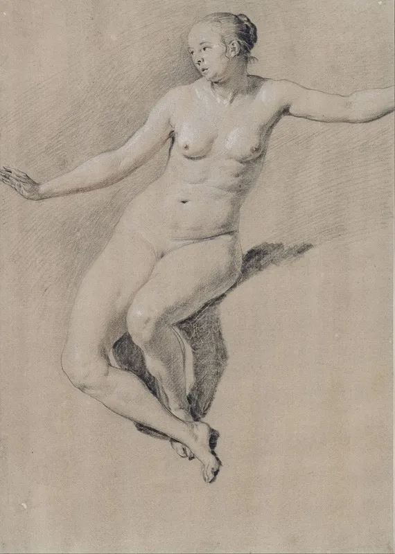 Seated Female Nude 18