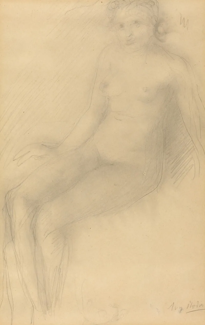 Seated Female Nude 7