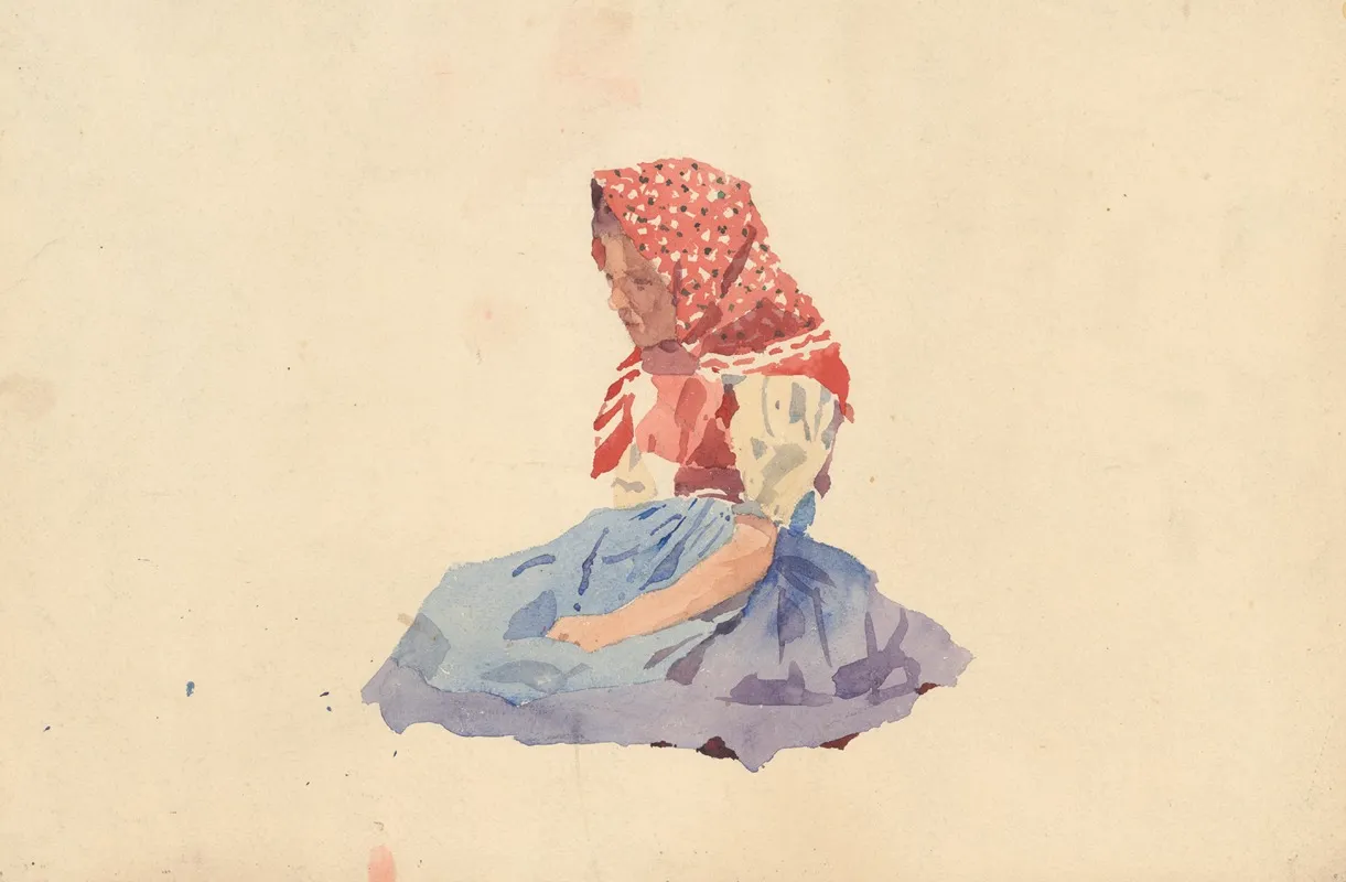 Seated Girl 8