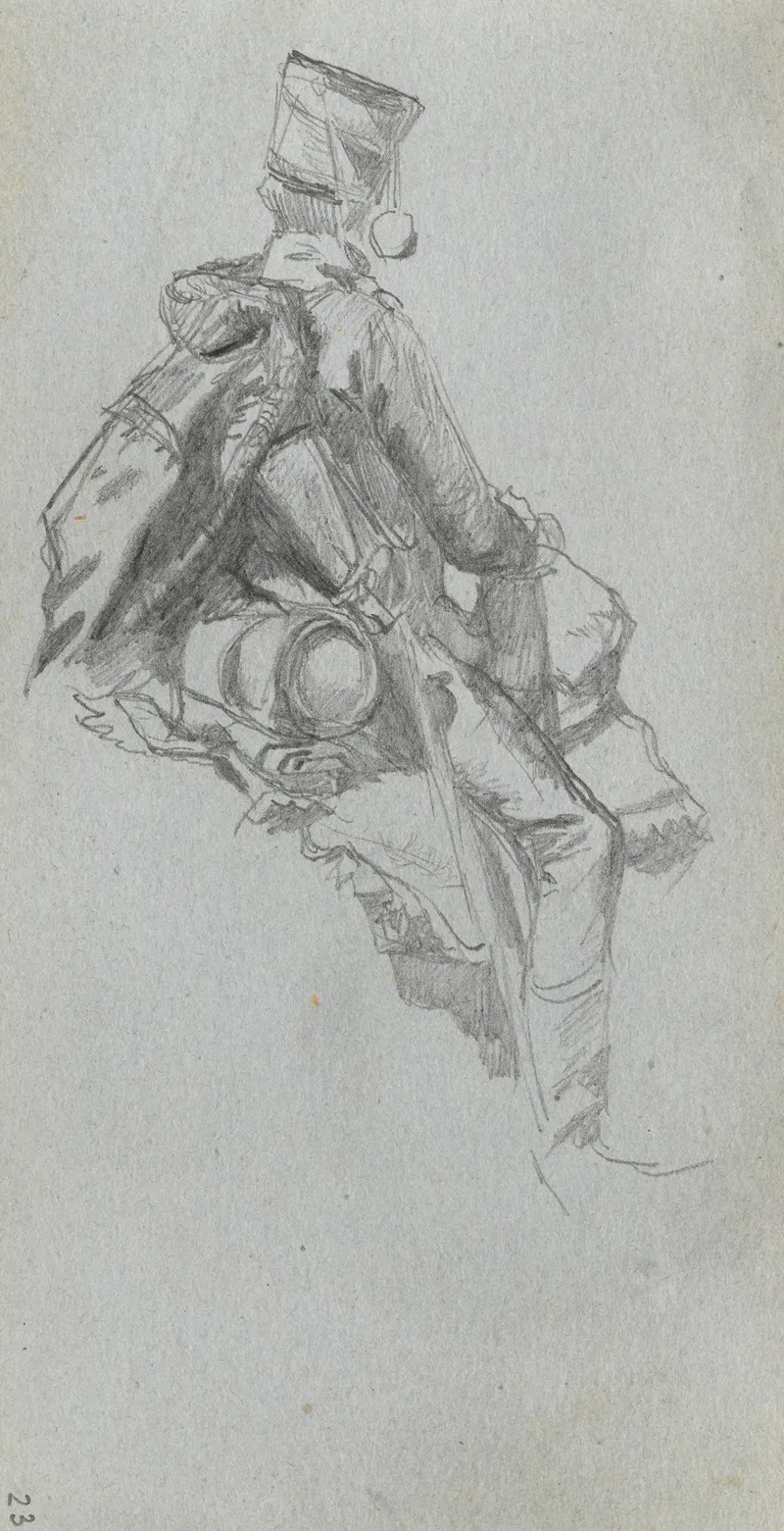 Seated Soldier