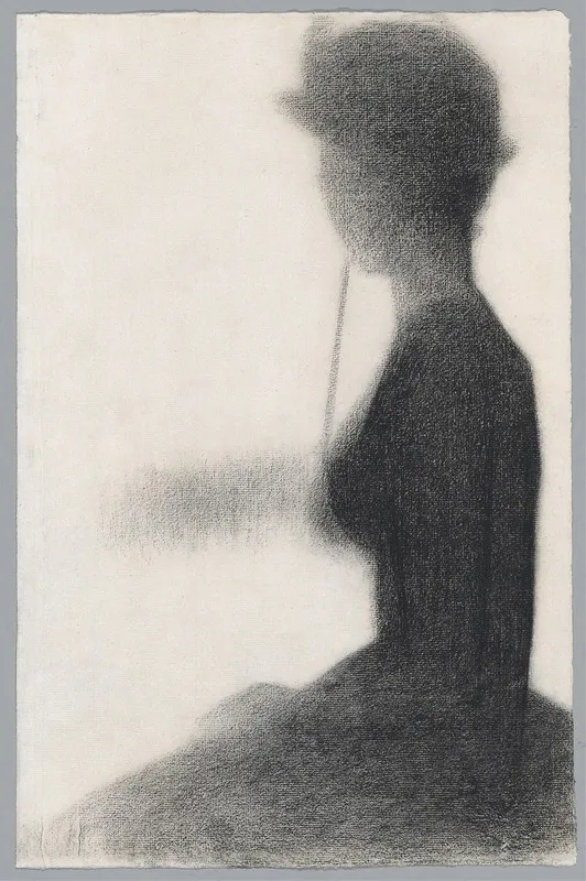Seated Woman With A Parasol