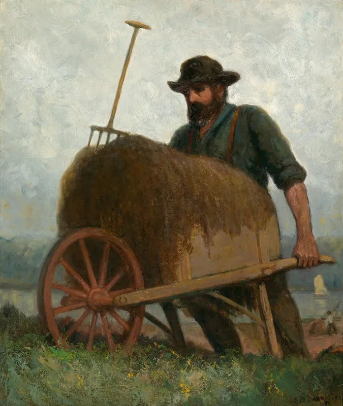Seaweed Gatherers Wall Art by Edward Mitchell Bannister - High-Resolution Digital Print