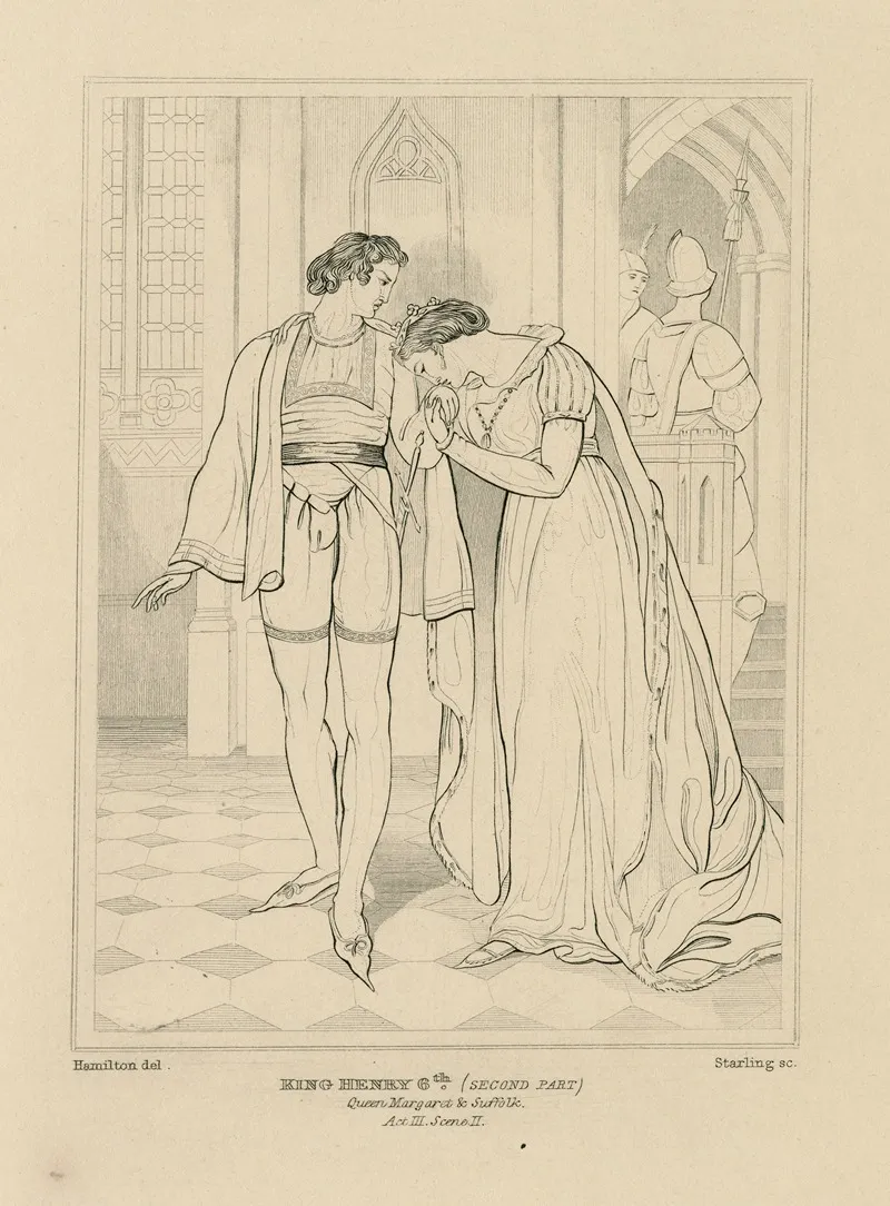 Second Part Of King Henry Vi Act Iii Scene 2 Wall Art by William Francis Starling - High-Resolution Digital Print