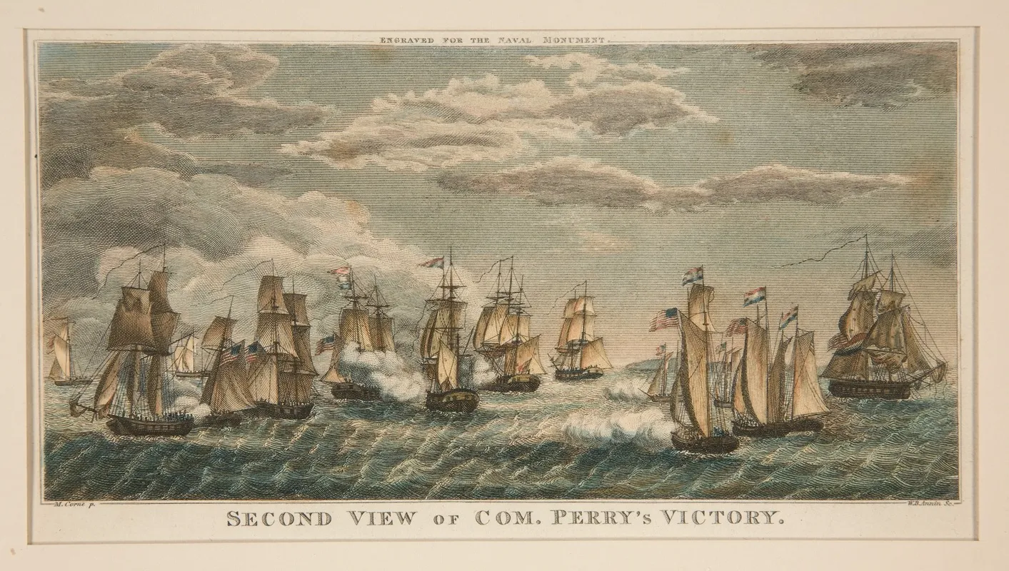 Second View Of Com Perrys Victory Wall Art by W. B. Annin - High-Resolution Digital Print