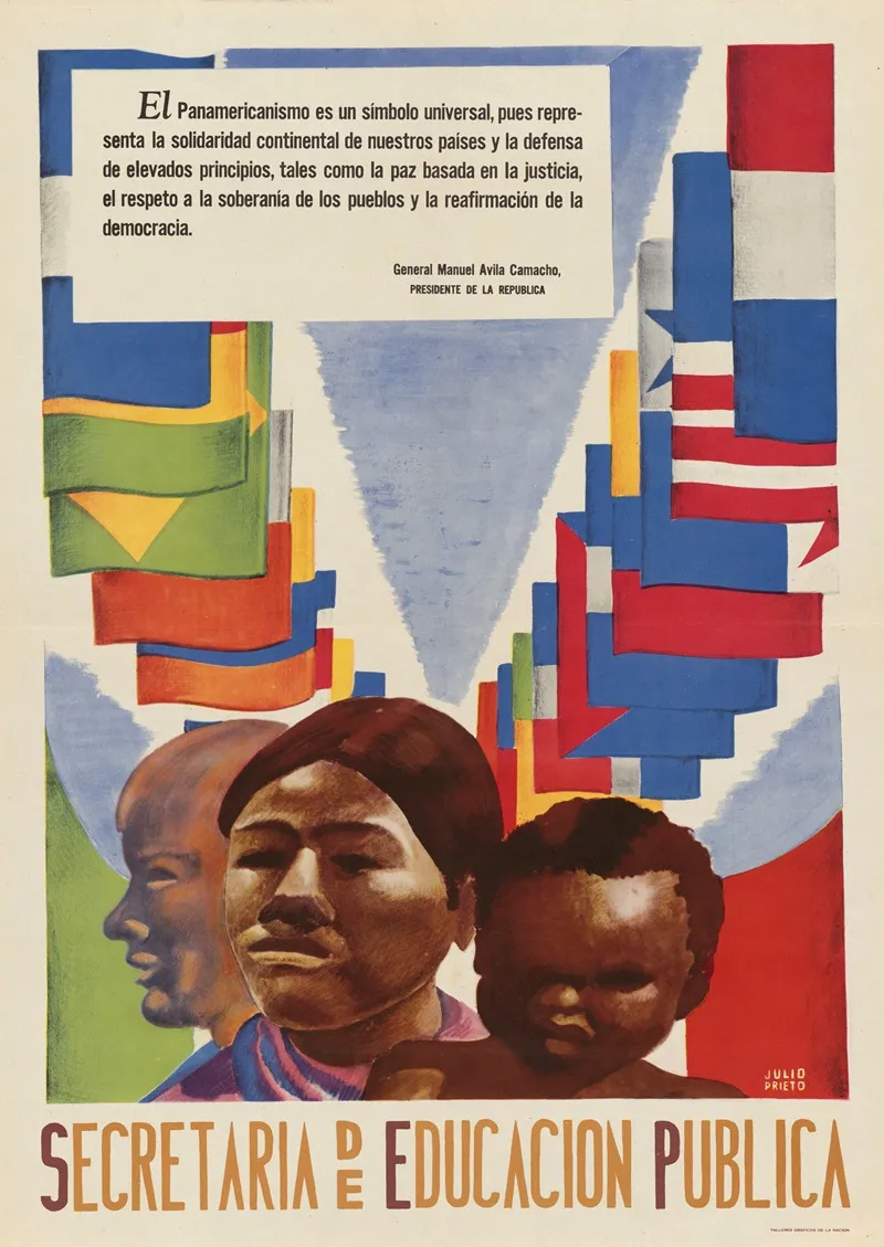 Secretaria De Educacion Publica Wall Art by Julio Prieto - High-Resolution Digital Print