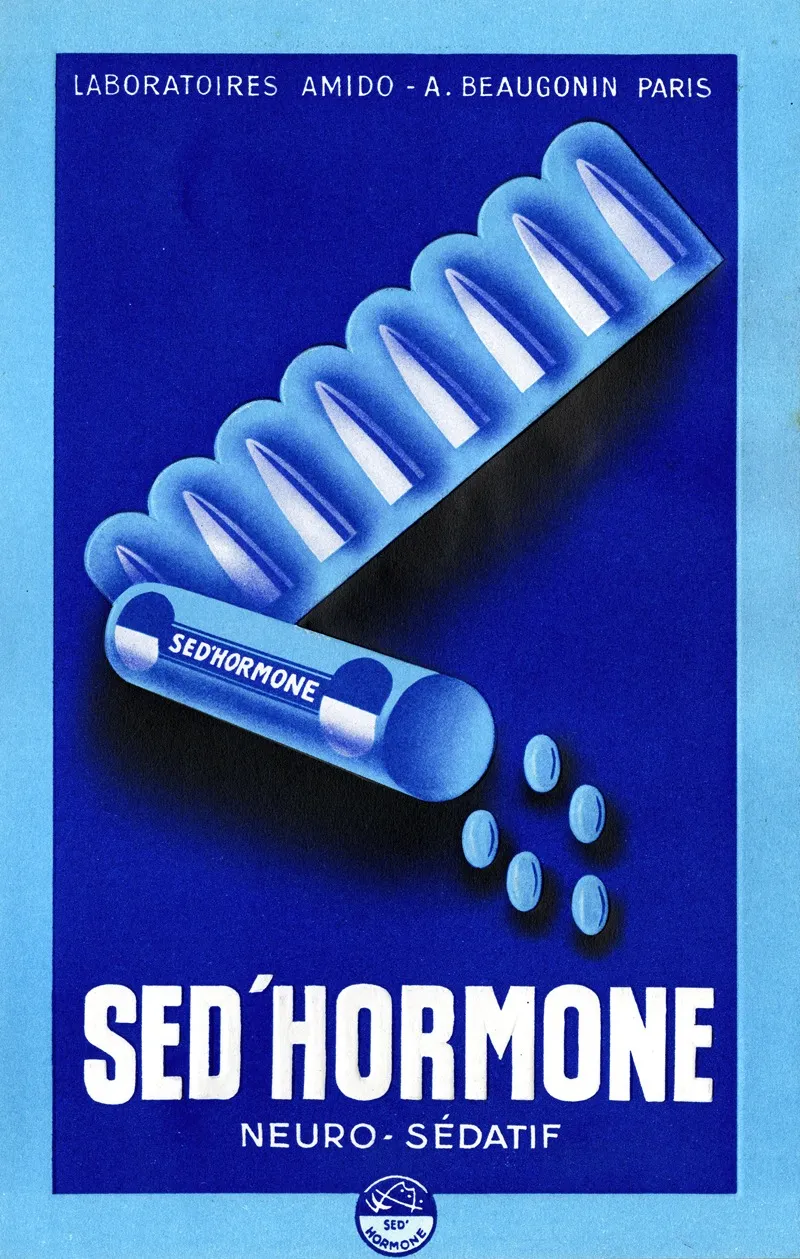 Sedhormone Wall Art by Laboratoires Amido - High-Resolution Digital Print