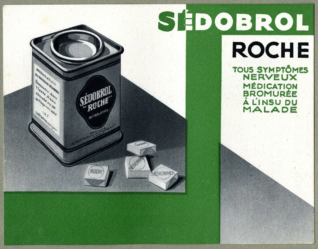 Sedobrol 3 Wall Art by Produits F. Hoffmann-La Roche &amp; Cie - High-Resolution Digital Print