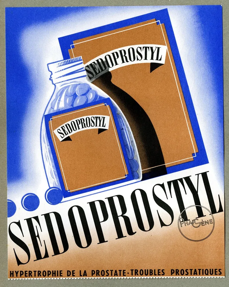 Sedoprostyl 3 Wall Art by Laboratoire de pharmacologie générale - High-Resolution Digital Print