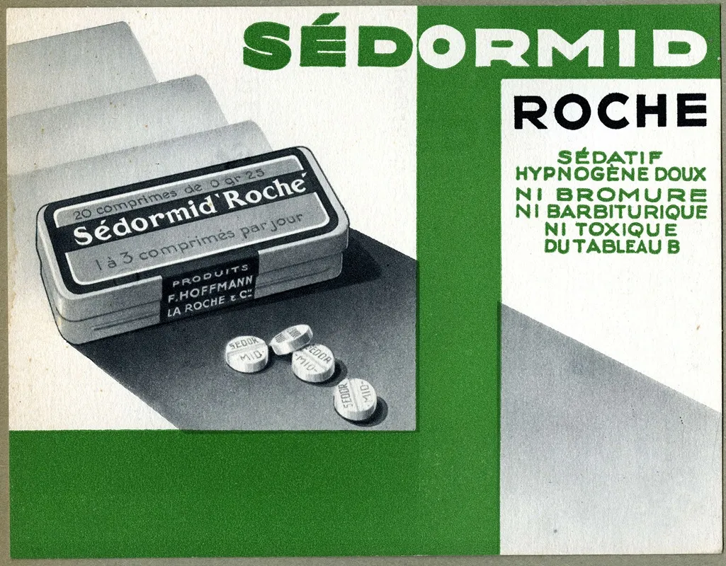 Sedormid 4 Wall Art by Produits F. Hoffmann-La Roche &amp; Cie - High-Resolution Digital Print