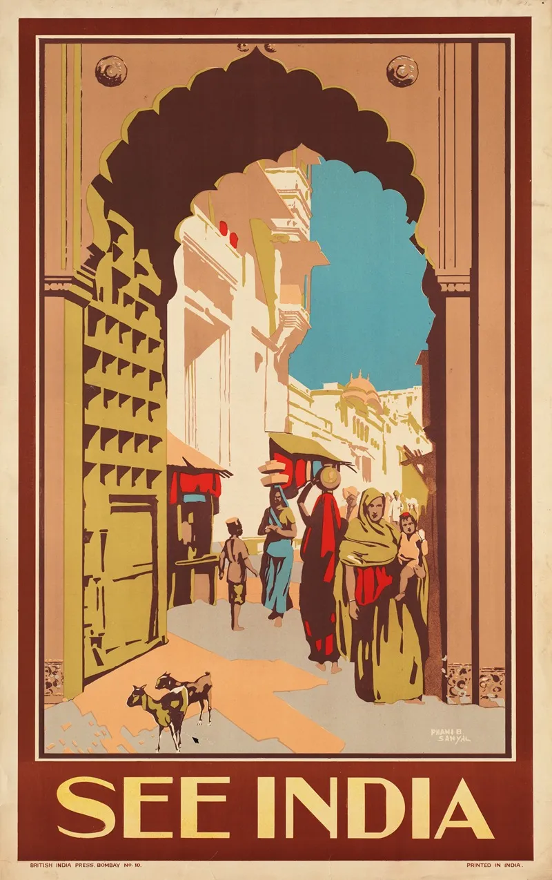 See India 2 Wall Art by Phanib Sanyal - High-Resolution Digital Print