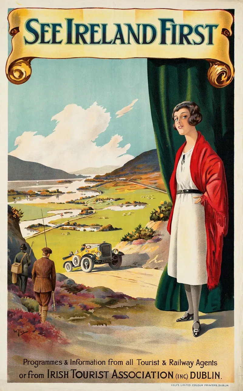 See Ireland First Wall Art by Walter Till - High-Resolution Digital Print