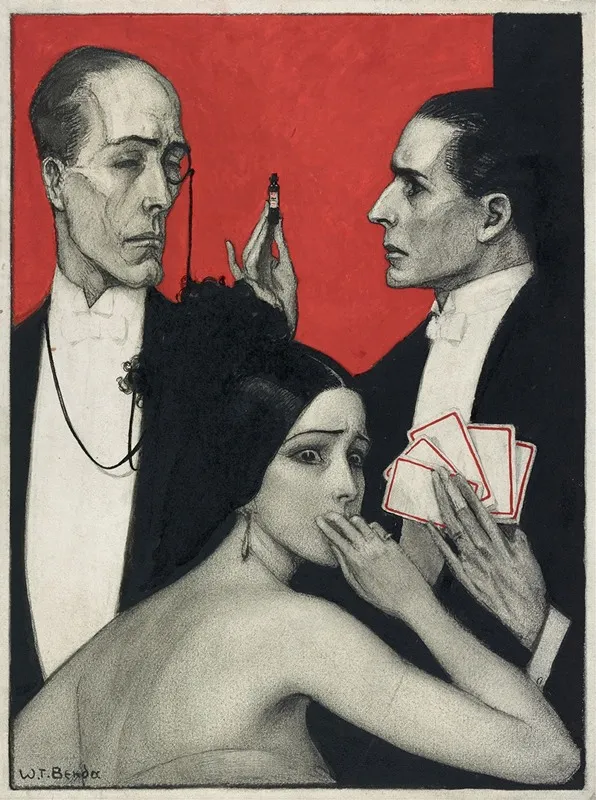 See Jack He Said His Manner Wild And Delirious Wall Art by Wladyslaw Theodore Benda - High-Resolution Digital Print