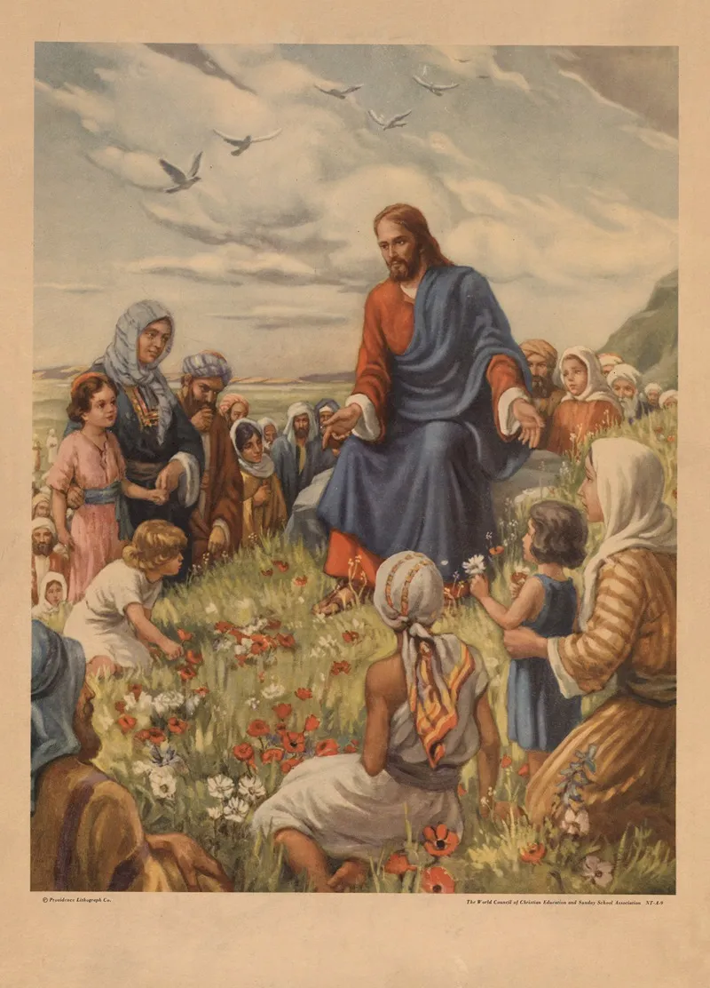 See The Lilies Of The Field Wall Art by Gebhard Fugel - High-Resolution Digital Print