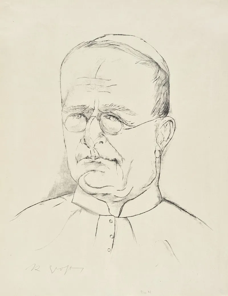 Seine Heiligkeit Der Papst Pius Xi
