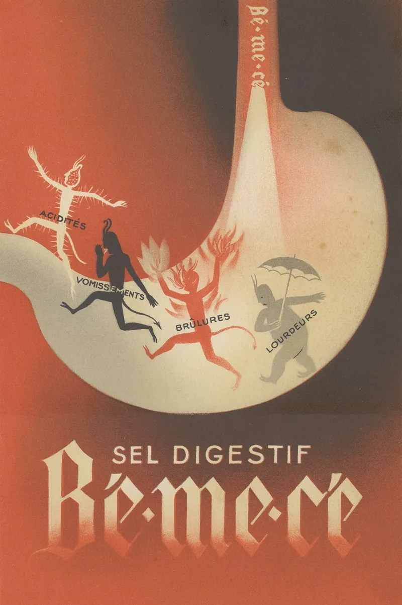 Sel Digestif Be Me Ce Wall Art by Laboratoires gastro-enrérologiques Odinot - High-Resolution Digital Print
