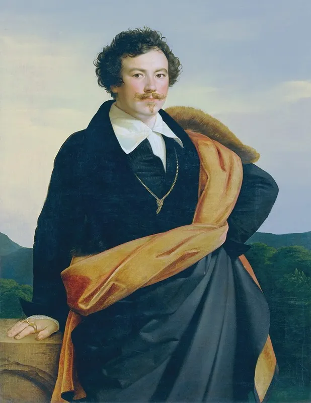 Selbstbildnis 6 Wall Art by Carl Peter Goebel the Elder - High-Resolution Digital Print