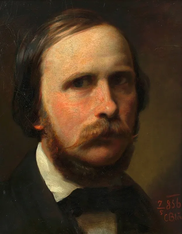 Selbstbildnis Karl Blaas