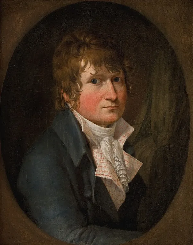 Self Portrait 107 Wall Art by Christoffer Wilhelm Eckersberg - High-Resolution Digital Print