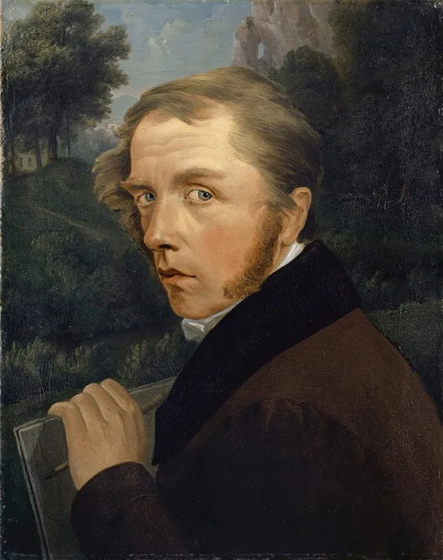 Self Portrait 117 Wall Art by Jakob Christoph Miville - High-Resolution Digital Print