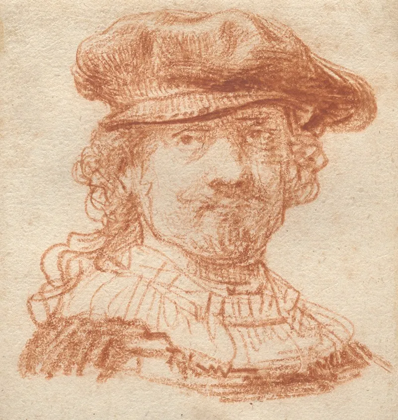 Self Portrait 143 Wall Art by Rembrandt van Rijn - High-Resolution Digital Print